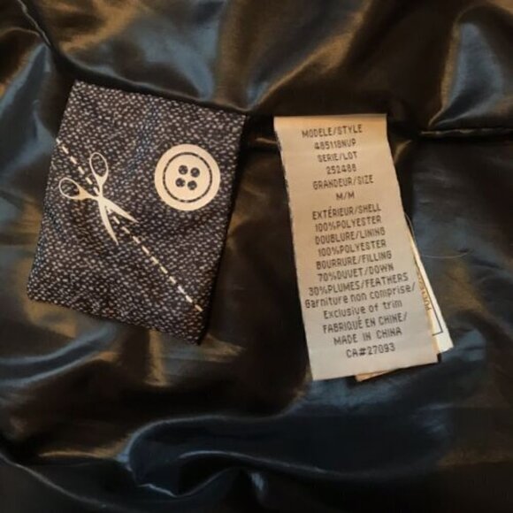 Timeless Winter Chic M-COLLECTION Fur Hooded Puffer Coat Elegant - Picture 11 of 12